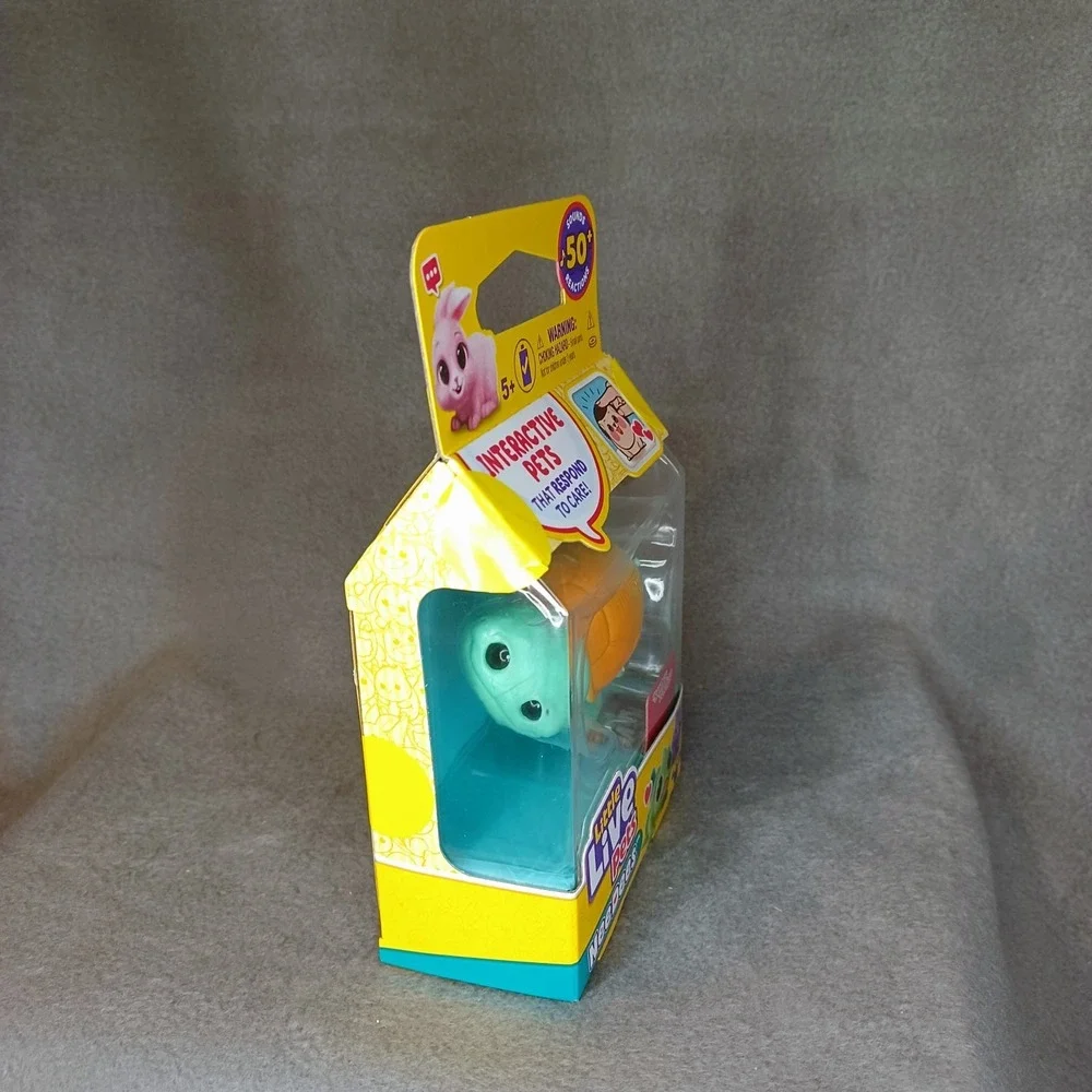 Little Live Pets Sandee Turtle Toy NeeDees Pocket Size‎ Pet 50 Sounds Reactions